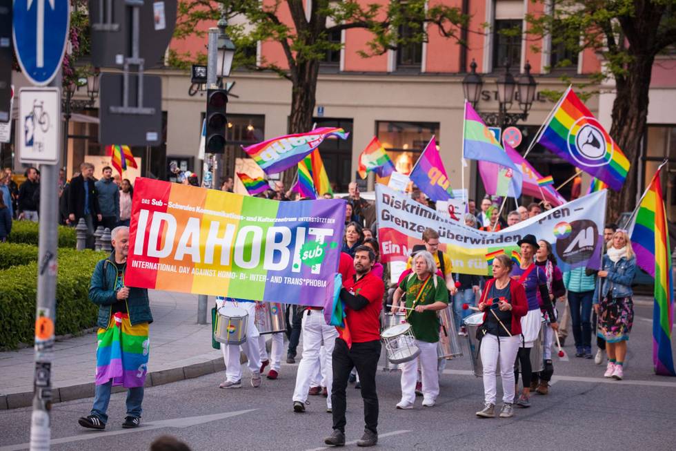 IDAHOBIT Demo München IDAHOBIT Demo München